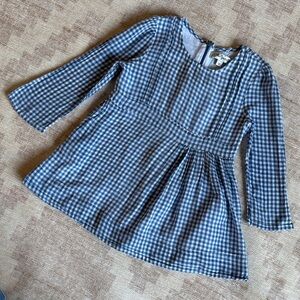 Nellystella Blue and White Gingham Toddler Dress size 2